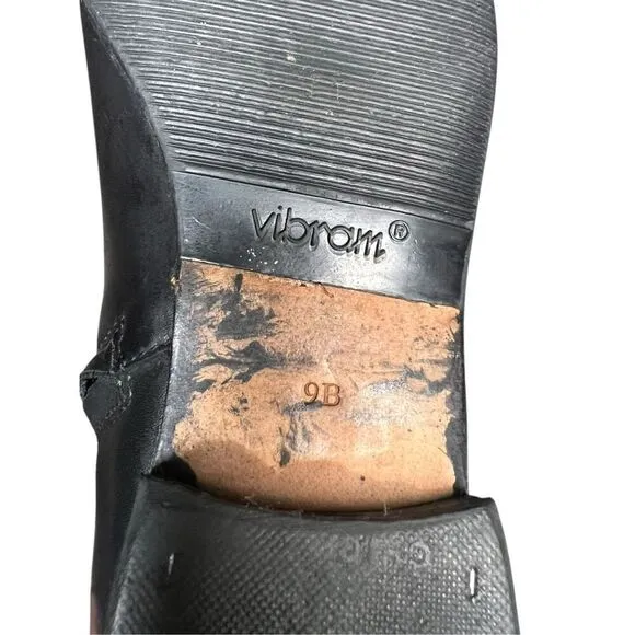 Vibram Black Knee High Riding Boots Women’s 9