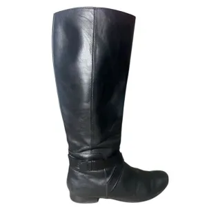 Vibram Black Knee High Riding Boots Women’s 9