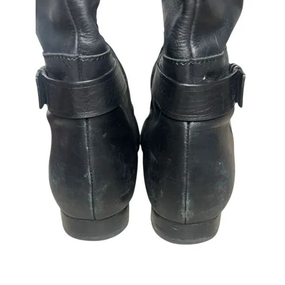 Vibram Black Knee High Riding Boots Women’s 9