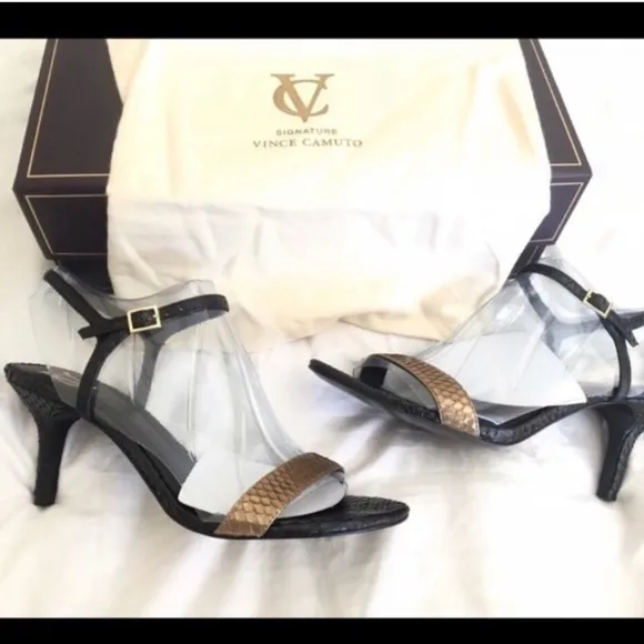 Vince Camuto Alcine Reptile Embossed Sandals