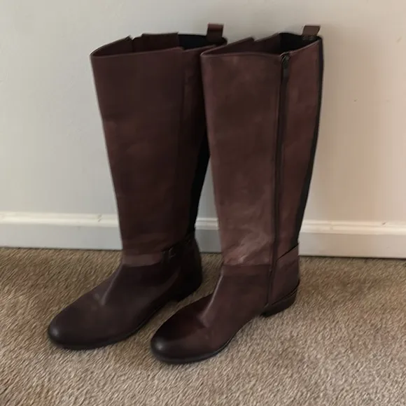 Vince Camuto Brown Vince PIPPER(BOX)  Riding boots women’s Size 11