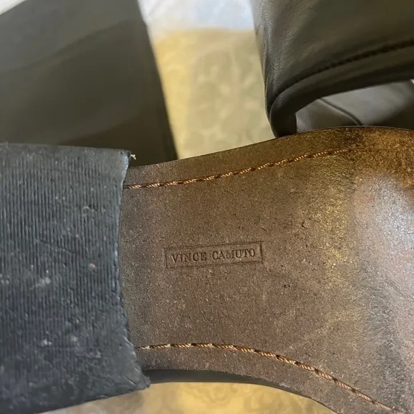 Vince Camuto Flavian Knee High Leather Riding Boots 6.5