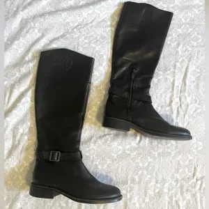 Vince Camuto Flavian Knee High Leather Riding Boots 6.5