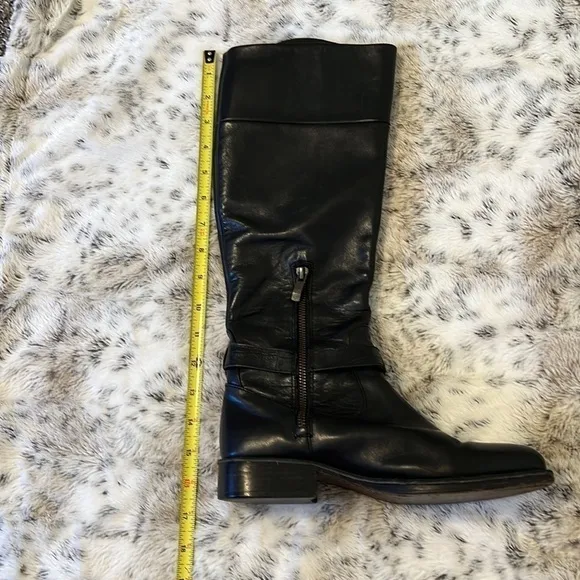 Vince Camuto Flavian Knee High Leather Riding Boots 6.5