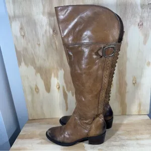 Vince Camuto Knee High Studded Riding Boots Women’s Size 6.5