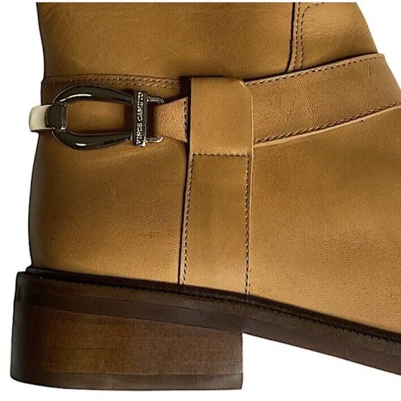 Vince Camuto New Amanyir Leather Riding Boots 6.5 M Cowgirl Western Wide Calf