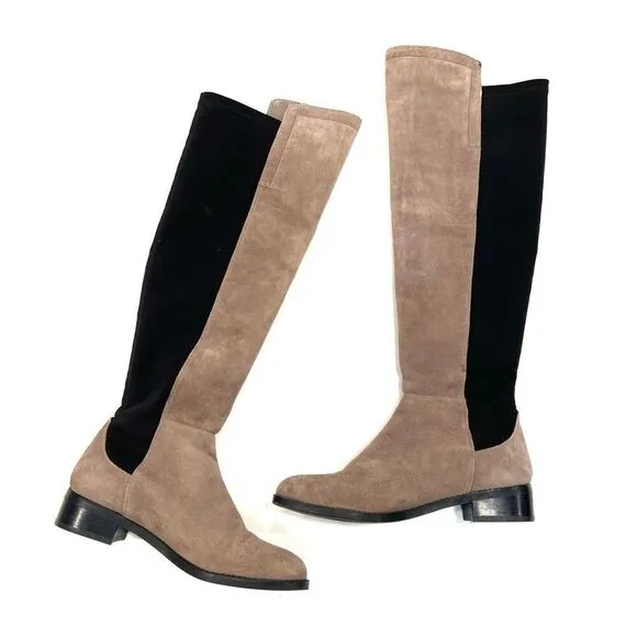 VINCE CAMUTO OTK Suede Stretch Boots