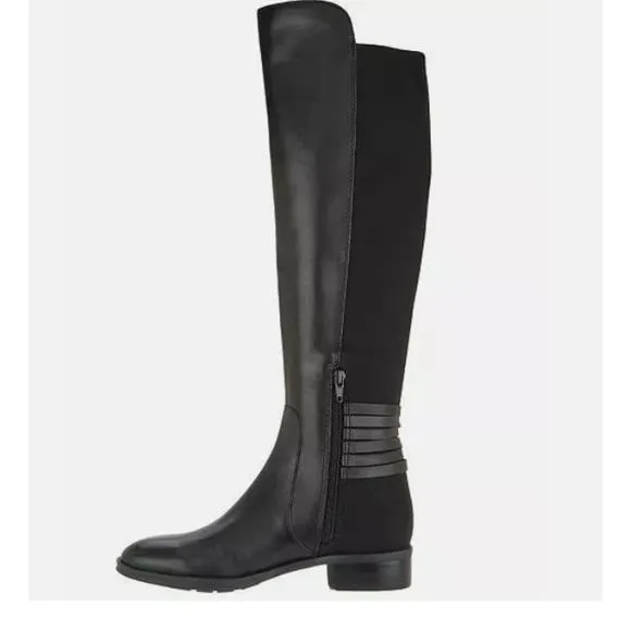 Vince Camuto Pauletta black leather boots sz 9.5M