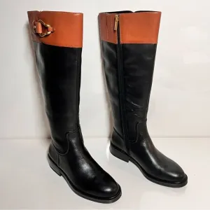 Vince Camuto Andalian Leather Riding Boots