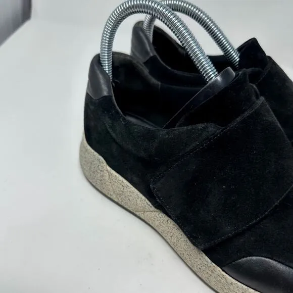 Vince Gage Black Suede Casual Streetwear Sneakers, VGUC, Size 8, MSRP $250