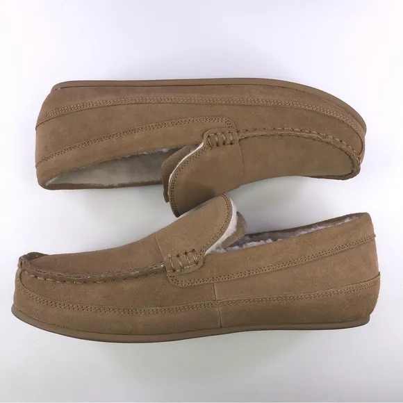 Vince Gibson New Camel Suede Slip On Loafers Size 7M