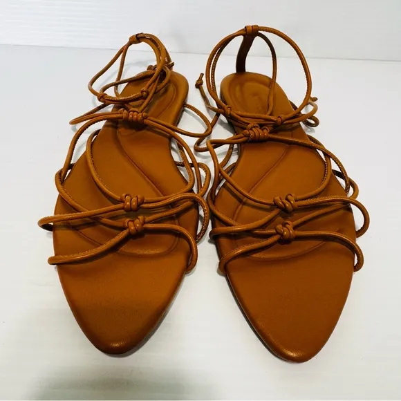 Vince Kenna Women's Brown Strappy Sandals Size 9.5