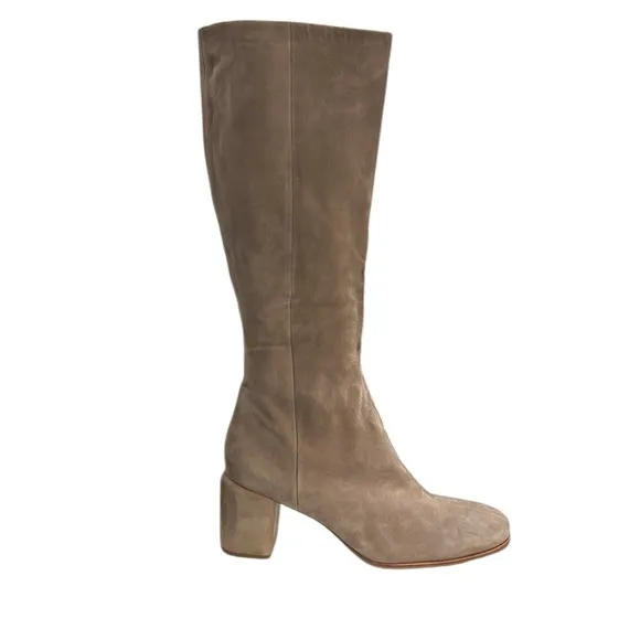 Vince Maggie Suede Riding Boots Size 13
