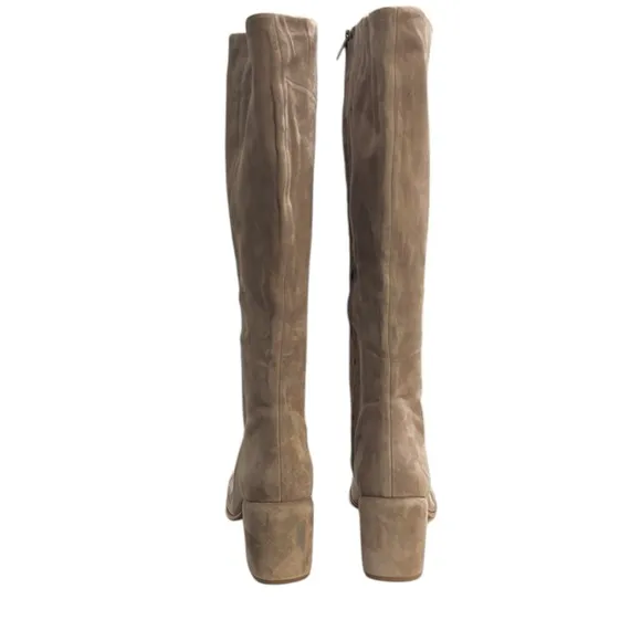 Vince Maggie Suede Riding Boots Size 13