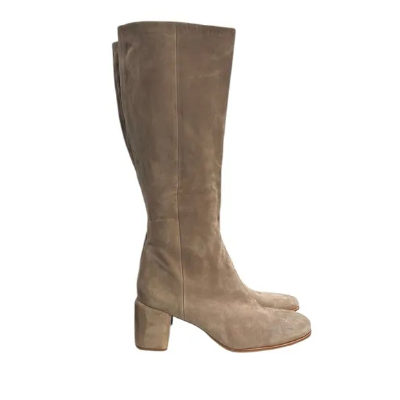 Vince Maggie Suede Riding Boots Size 13