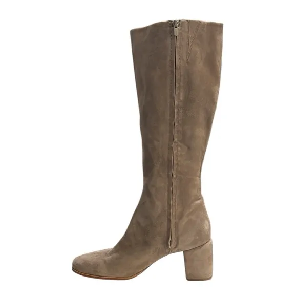 Vince Maggie Suede Riding Boots Size 13