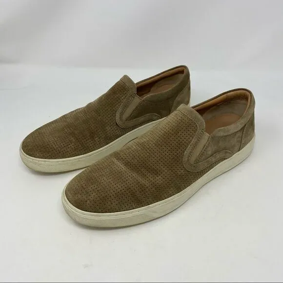 VINCE - Men’s Suede Slip-On Loafers (10M)