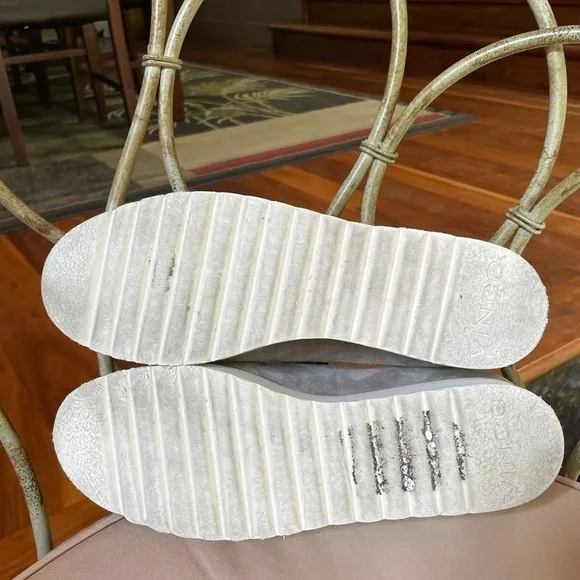 VINCE Zeta Slip On Platform Loafers Taupe Size 9.5