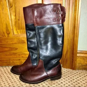 Vince Camuto Keyton leather riding boots