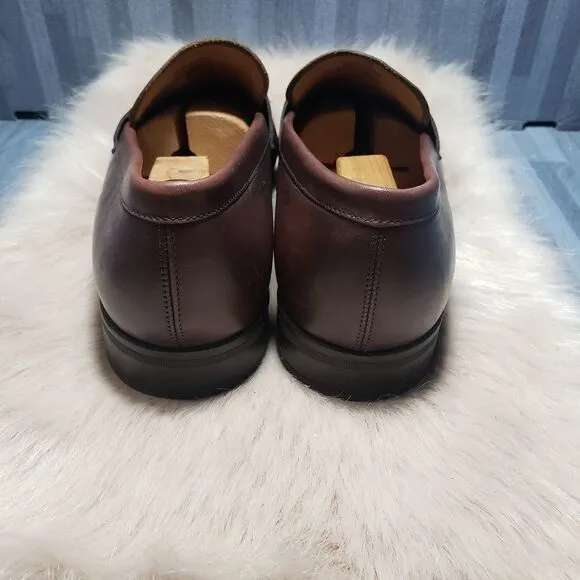 VINCE CAMUTO MENS IGGI LEATHER SLIP ON LOAFERS