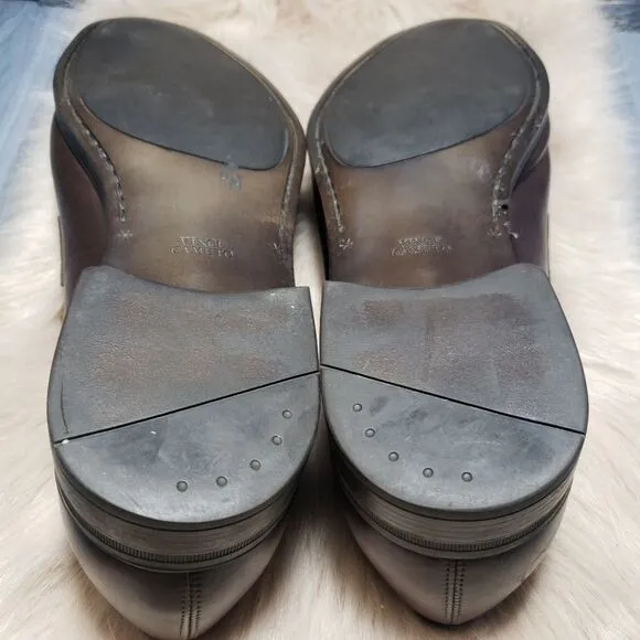 VINCE CAMUTO MENS IGGI LEATHER SLIP ON LOAFERS