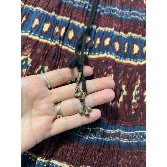 Vintage 1990s Boho Maxi Skirt
