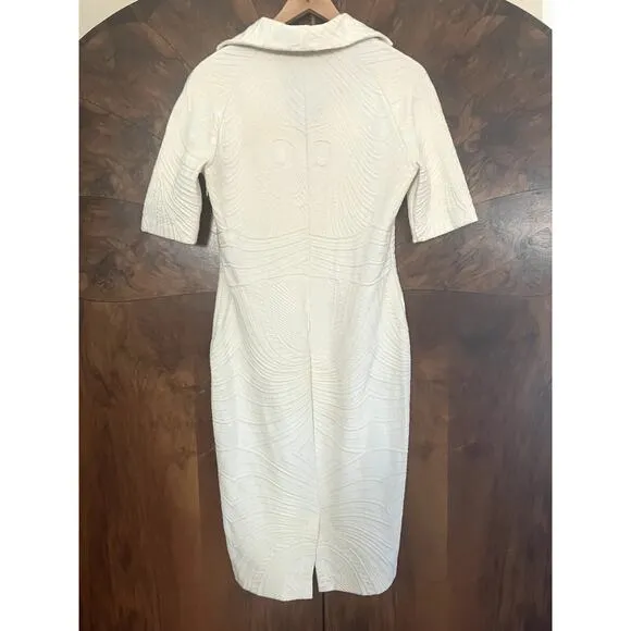 VINTAGE Class ROBERTO CAVALLI 70s Miami Dress Size 10-12?  Stretchy Sheath