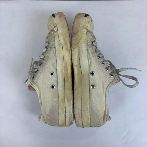 Vintage Converse Jack Purcell Low Top Canvas Sneakers Women's 7.5 Made in USA