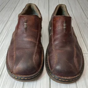 Vintage Dr. Martens Y2K Leather Casual Slip-On Loafer Boots