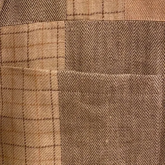 Vintage Faconnable Linen Blazer