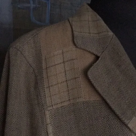 Vintage Faconnable Linen Blazer