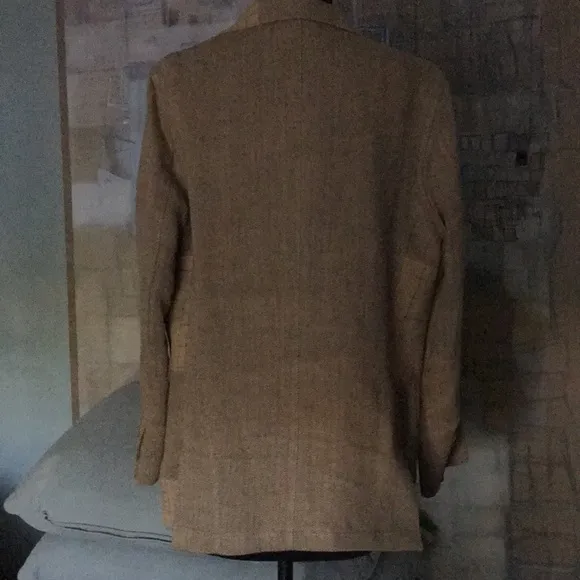 Vintage Faconnable Linen Blazer