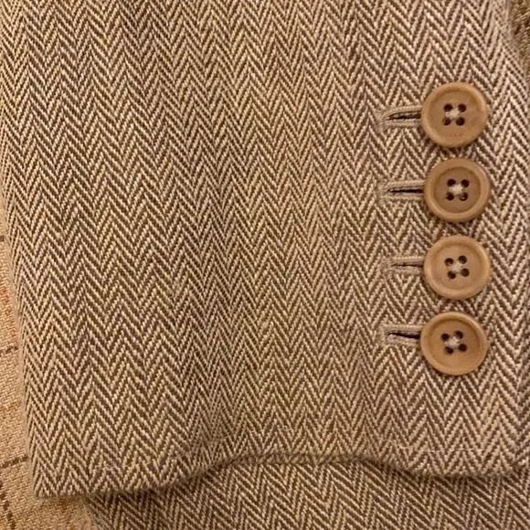 Vintage Faconnable Linen Blazer