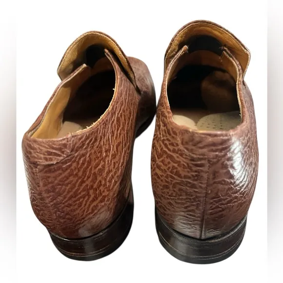 Vintage Genuine leather loafers with Tassels Made in England