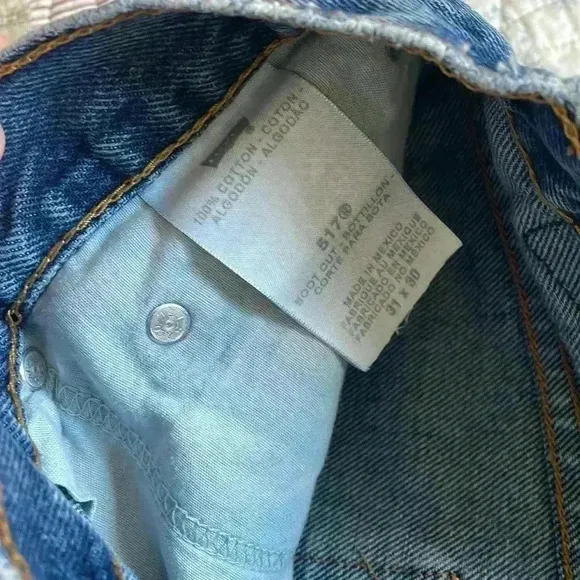 Vintage Levis 517 Bootcut Jeans