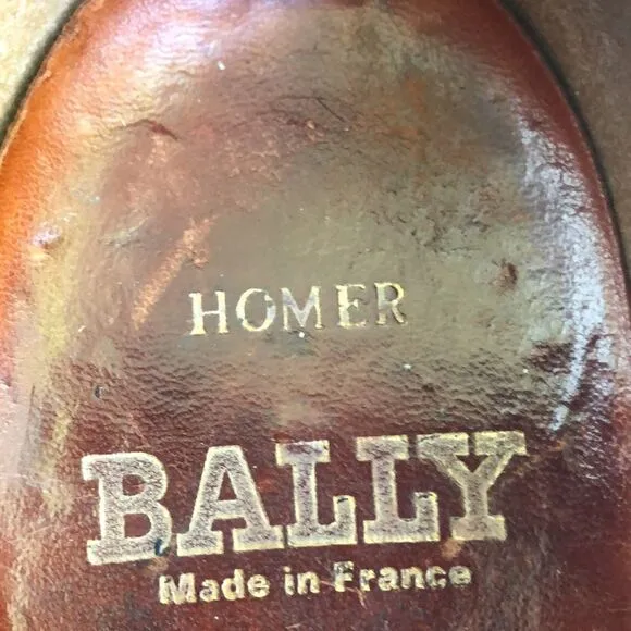 Vintage Bally Homer loafers
