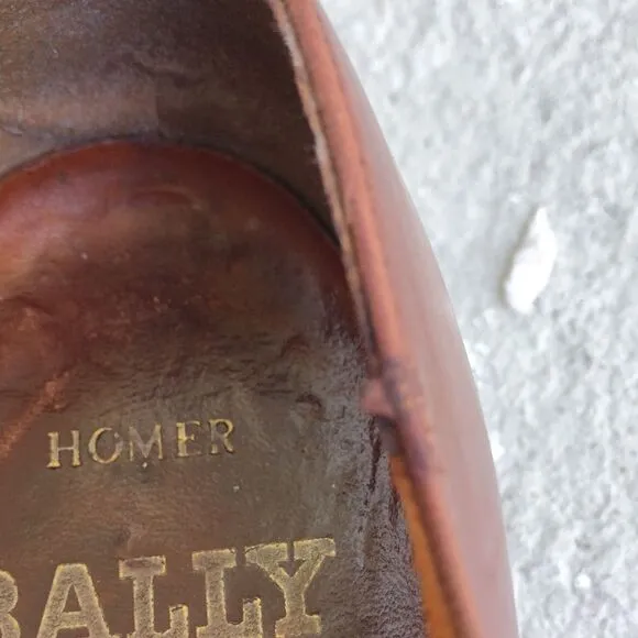 Vintage Bally Homer loafers
