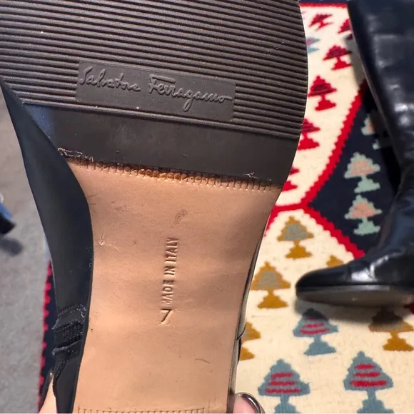 VINTAGESALVATORE FERRAGAMO RIDING BOOTS