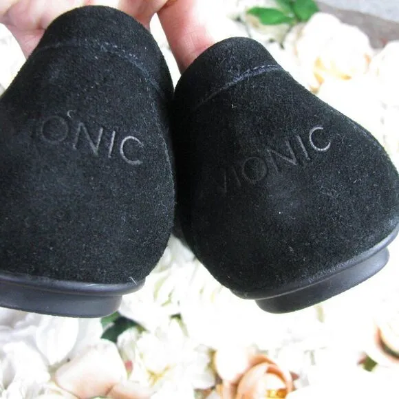 Vionic &quot;debbie&quot; suede loafers 12