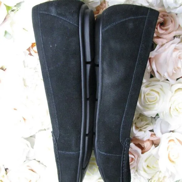 Vionic &quot;debbie&quot; suede loafers 12