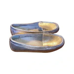 Vionic Chill Debbie Metallic Gold Loafers Size 6.5