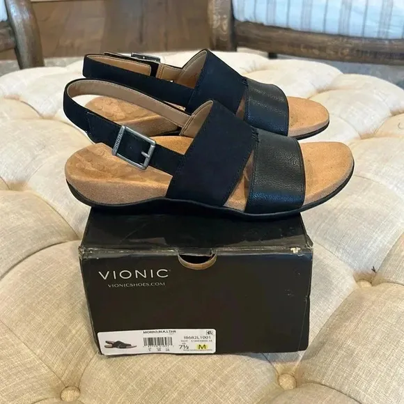 VIONIC REST MORRO - BLACK 7.5