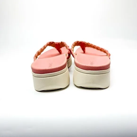 Vionic Women's Kenji Coral Woven Lightweight Platform Sole lSandals Size 11