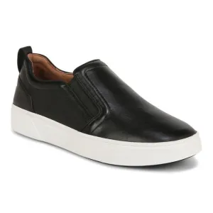 Vionic Kimmie Like New Black Leather Arch Supporting Slip On Loafers Sz …