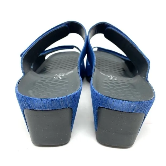 Vital 0520 Leather Mule Comfort Sandals Wind Ozean