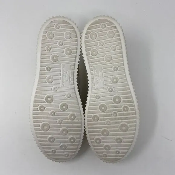 voile blanche lace up sneakers