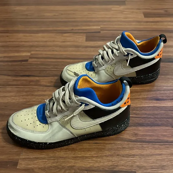 VTG Nike Air Force 1 CMFT Mowabb Sand Dune Sneakers, Size: 10