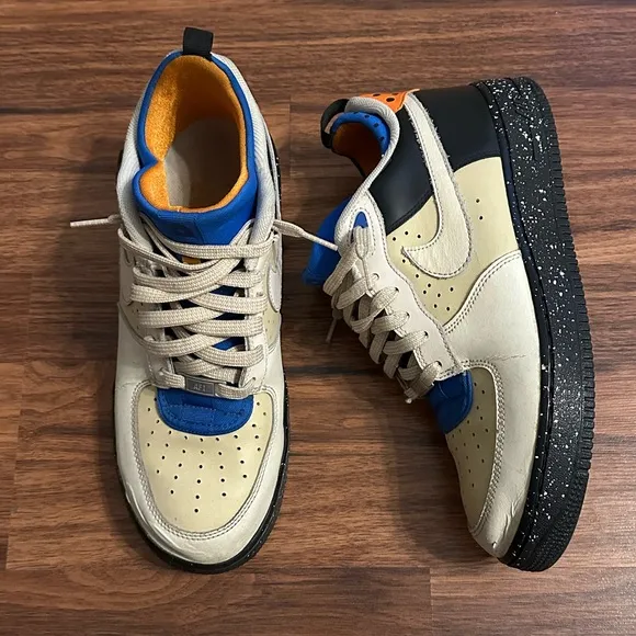 VTG Nike Air Force 1 CMFT Mowabb Sand Dune Sneakers, Size: 10
