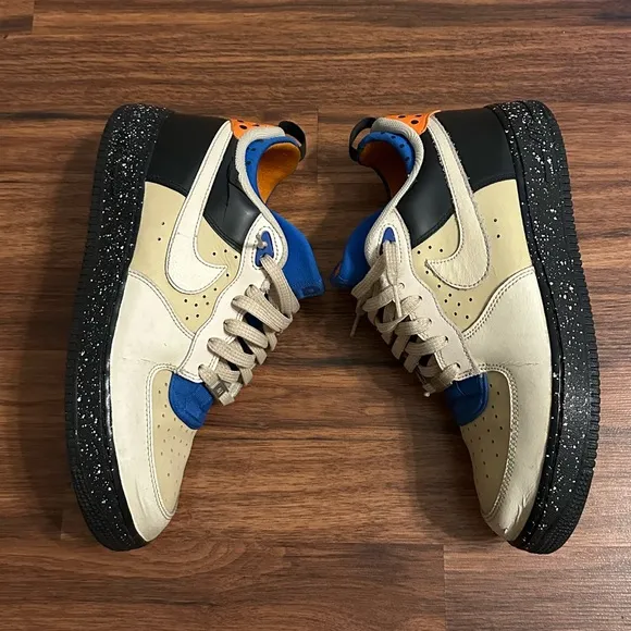 VTG Nike Air Force 1 CMFT Mowabb Sand Dune Sneakers, Size: 10