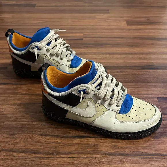 VTG Nike Air Force 1 CMFT Mowabb Sand Dune Sneakers, Size: 10